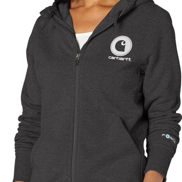 Carhartt Tops - Carhartt Women's Black Hoodie XXL